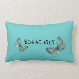 Goodnight Butterfly Throw Pillow