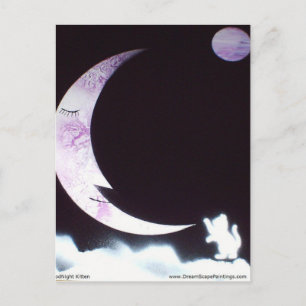 Goodnight Kitten Postcard