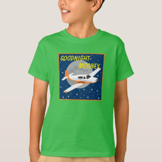 Goodnight Mooney aeroplane shirt