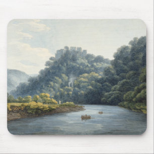 Goodrich Castle on the Wye (w/c, pen & ink, chalk Mouse Pad