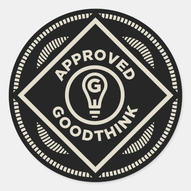 Goodthink Approved Sticker Set (Front)