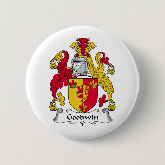 Goodwin Family Crest 6 Cm Round Badge