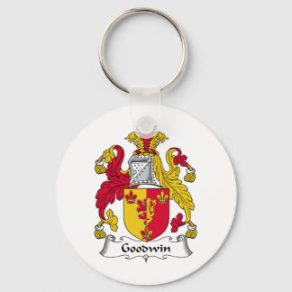 Goodwin Family Crest Key Ring