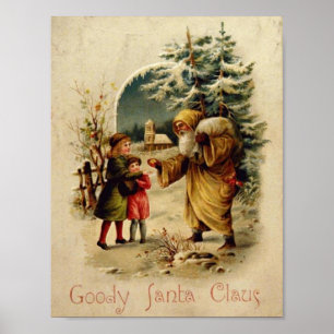 Goody Santa Claus Poster