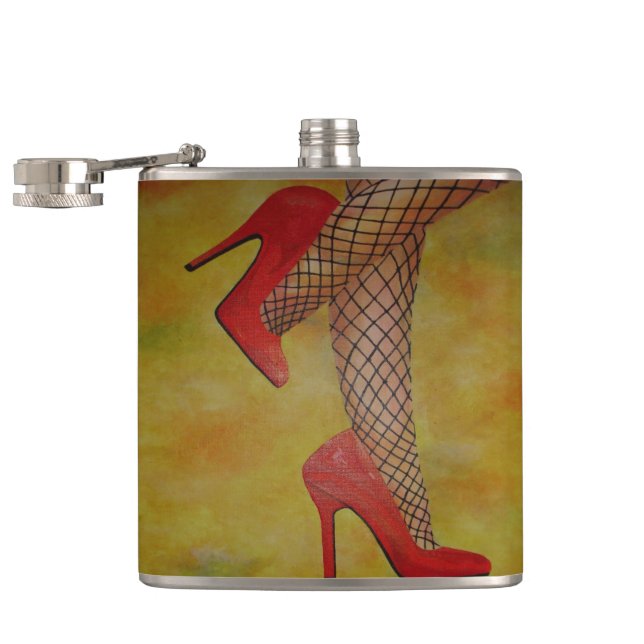 Goody Two Shoes Hip Flask (Opened)