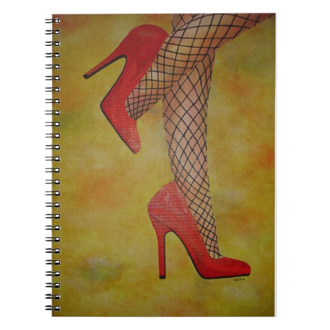 Goody Two Shoes Spiral Notebook (Front)
