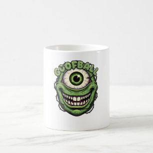 Goofball Monster Eye – Funny Creepy One-Eyed Carto Coffee Mug