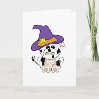 Goofkins Witchy Cow Card