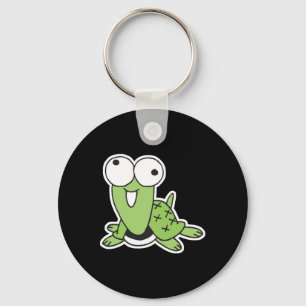 goofy baby turtle key ring