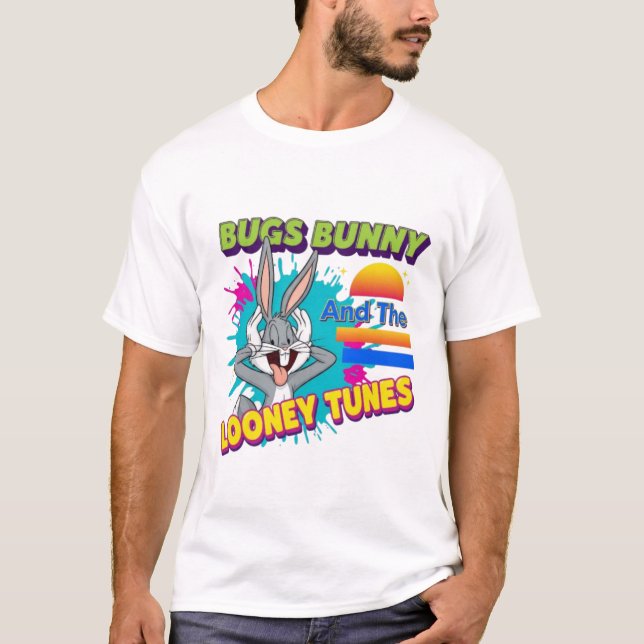Goofy Bugs! Looney Tunes Character Design T-Shirt (Front)