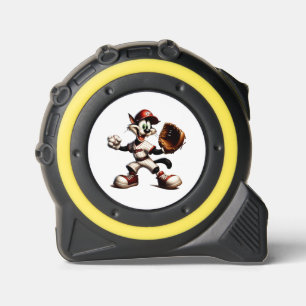 Goofy Cat Baseball Pitcher Winds Up 1