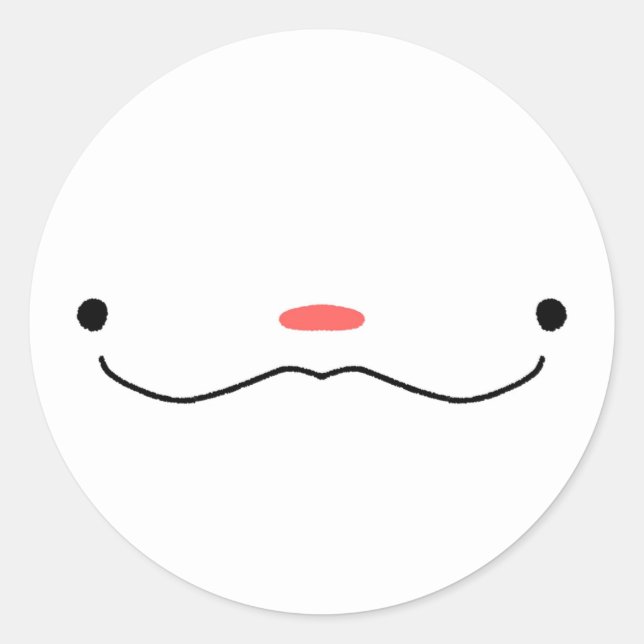 Goofy Face Sticker (Front)