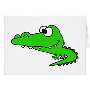 Goofy Gator Cartoon