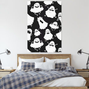 Goofy Ghosts Canvas Print