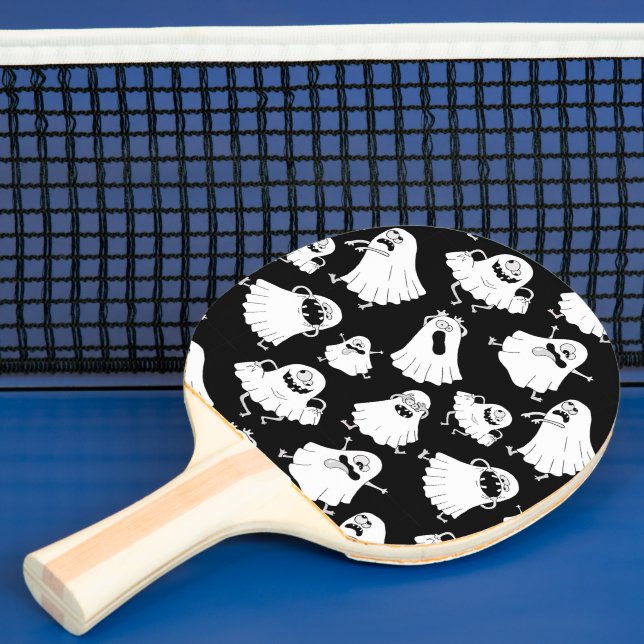 Goofy Ghosts Ping Pong Paddle (Insitu)