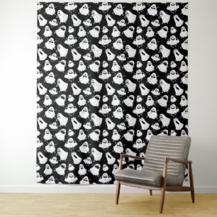 Goofy Ghosts Tapestry