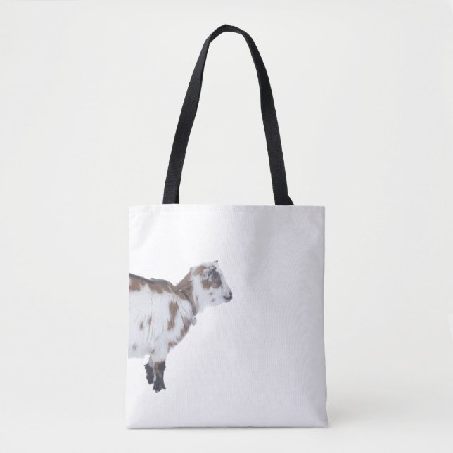 Goofy Goat Tote Bag (Front)