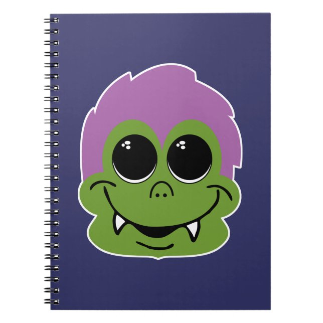 Goofy Goblin Spiral Notebook (Front)