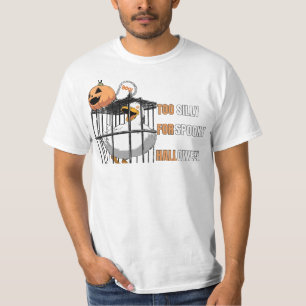 Goofy Goose Halloween Design - Not Scary Only Sill T-Shirt