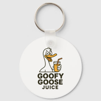 Goofy Goose Juice – Playful & Quirky Designs for F Key Ring