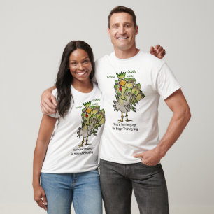 Goofy Green Turkey Gobble T Shirt