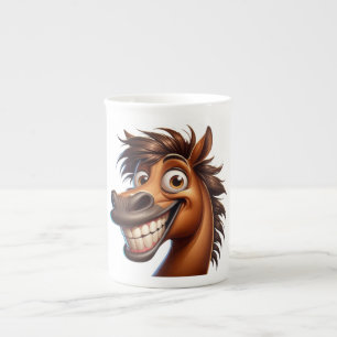 Goofy Horse Columbus Day Mug