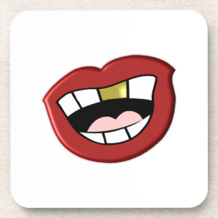 Goofy  Mouth Coaster