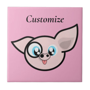 Goofy Pig Smiling Thunder_Cove Tile