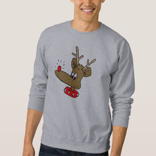 goofy rudolph sweatshirt (Front)