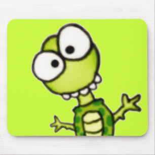 Goofy Turtle Mousepad