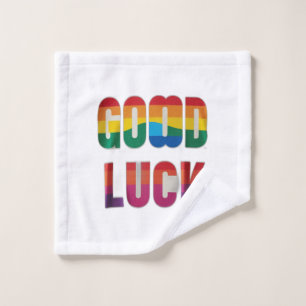 GOOG LUCK WASH CLOTH