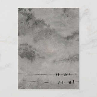 googbye blue sky postcard