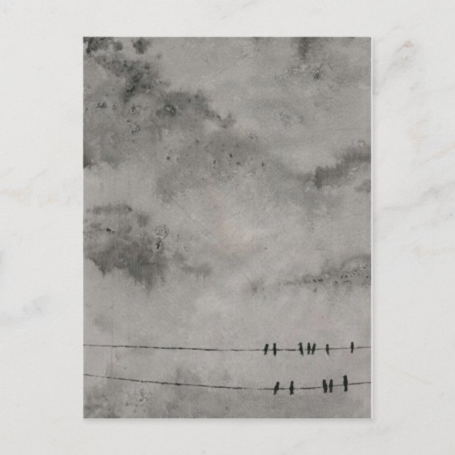 googbye blue sky postcard (Front)