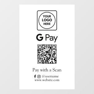 Google Pay QR Contactless Business Payment