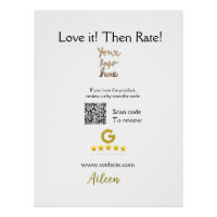 Google rate us review order purchase business QR