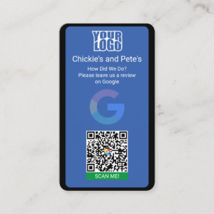 Google Review Business Card For Small Businesses