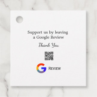 Google review business logo Scan QR review Favour Tags