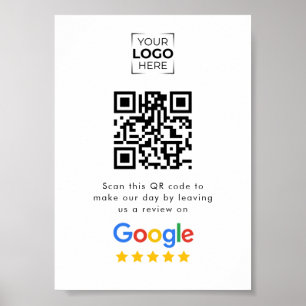Google Review QR Code Business Review Poster
