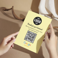 Google Review QR Code Cards | Business Enclosure  