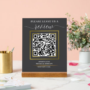 Google Review QR Code Sign - Personalised Business
