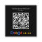 Google Review QR Code Thank You Black Modern
