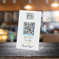Google Review Stand With QR Code