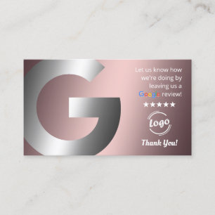 📡 Google Reviews Business Card