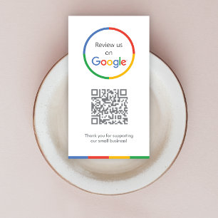 Google Reviews   Business Review Link QR Code Business Card