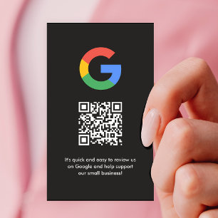 Google Reviews   Business Review Link QR Code Business Card