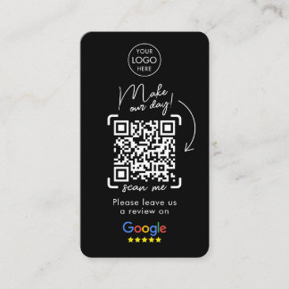 Google Reviews | Business Review Us | QR Code Busi Business Card