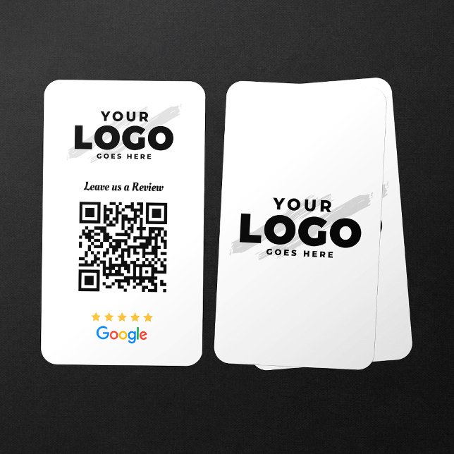 Google Reviews QR Code Business Review Link 5 Star Business Card (Creator Uploaded)