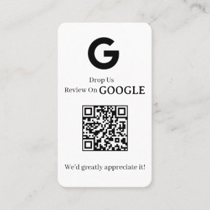 Google Reviews QR   Custom Business Feedback Link Card