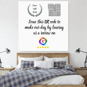 Google Reviews Tabletop Sign   QR Code door Signs