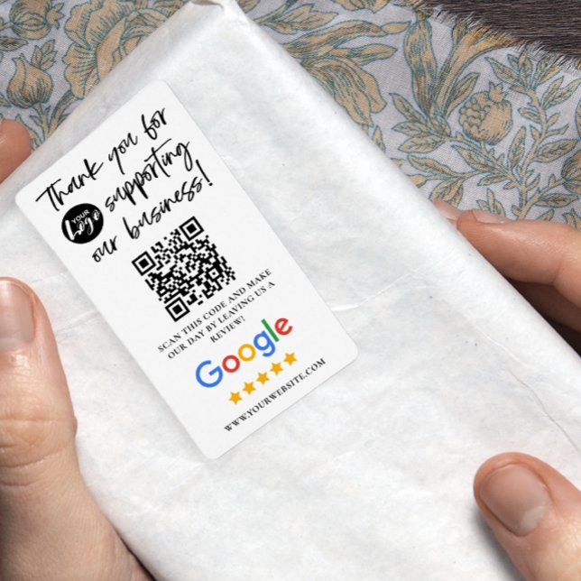 Google Reviews Thank You Logo QR Code (Creator Uploaded)